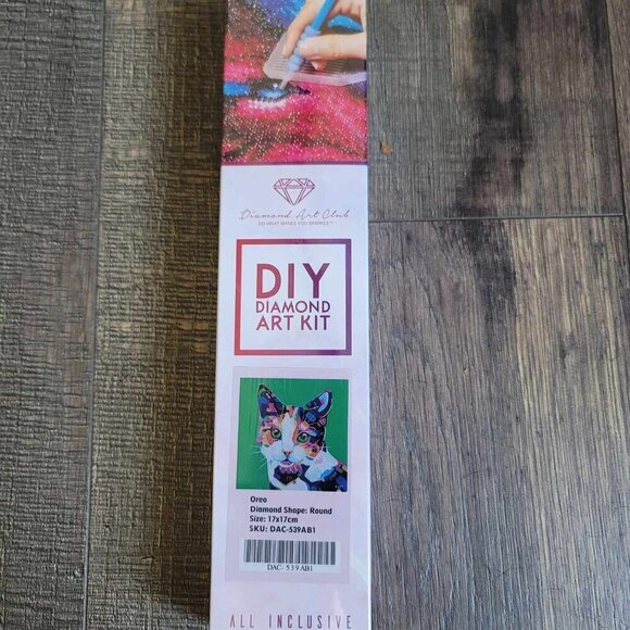 Oreo Cat DIY Diamond Art Painting Brand new in box - Picture 1 of 6